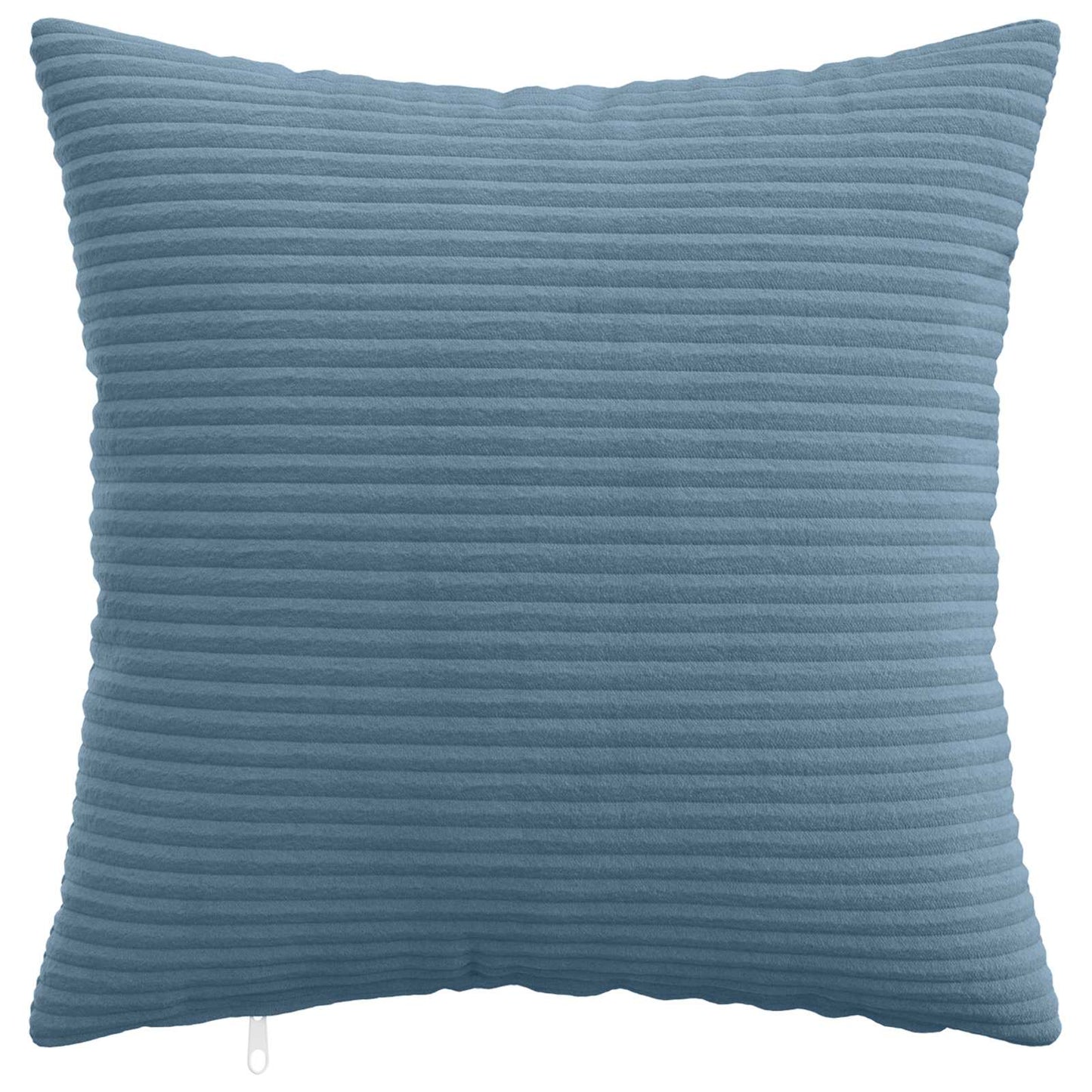 Cushion Cover 2 pcs HEERLEN Blue 30 x 30 cm Corduroy