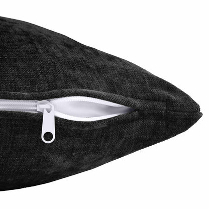 Cushion Cover 2 pcs HEERLEN Anthracite 30 x 30 cm