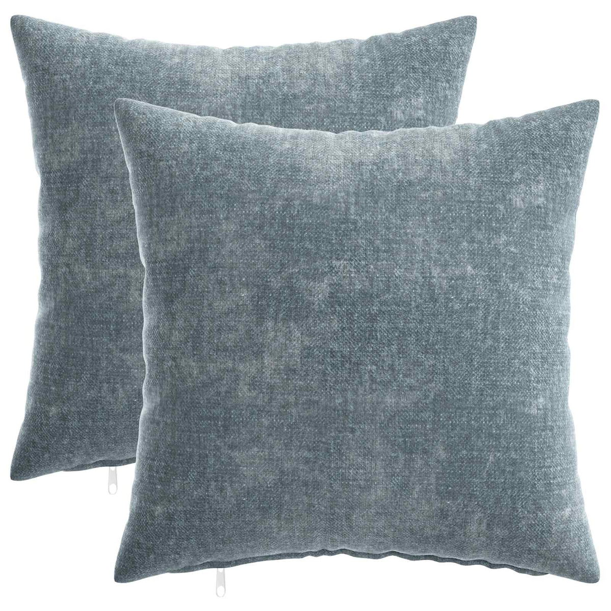 Cushion Cover 2 pcs HEERLEN Light Blue 30 x 30 cm