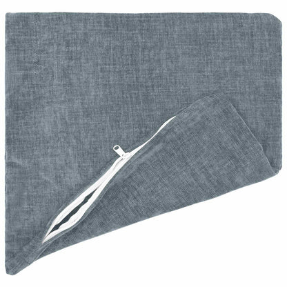 Cushion Cover 6 pcs HEERLEN Light Blue 30 x 30 cm