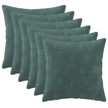 Cushion Cover 6 pcs HEERLEN Sea Blue 30 x 30 cm