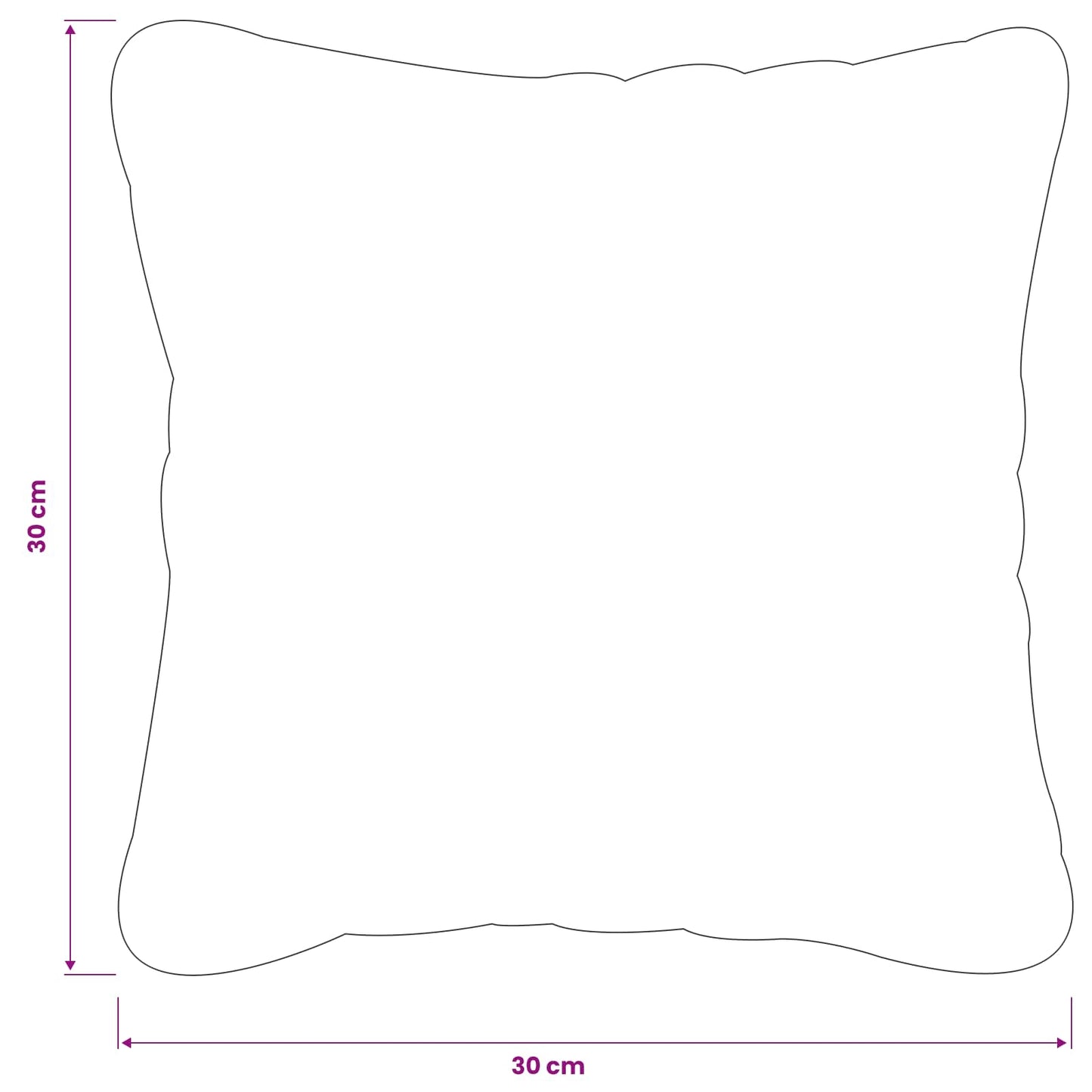 Cushion Cover 2 pcs HEERLEN Green 30 x 30 cm Polyester