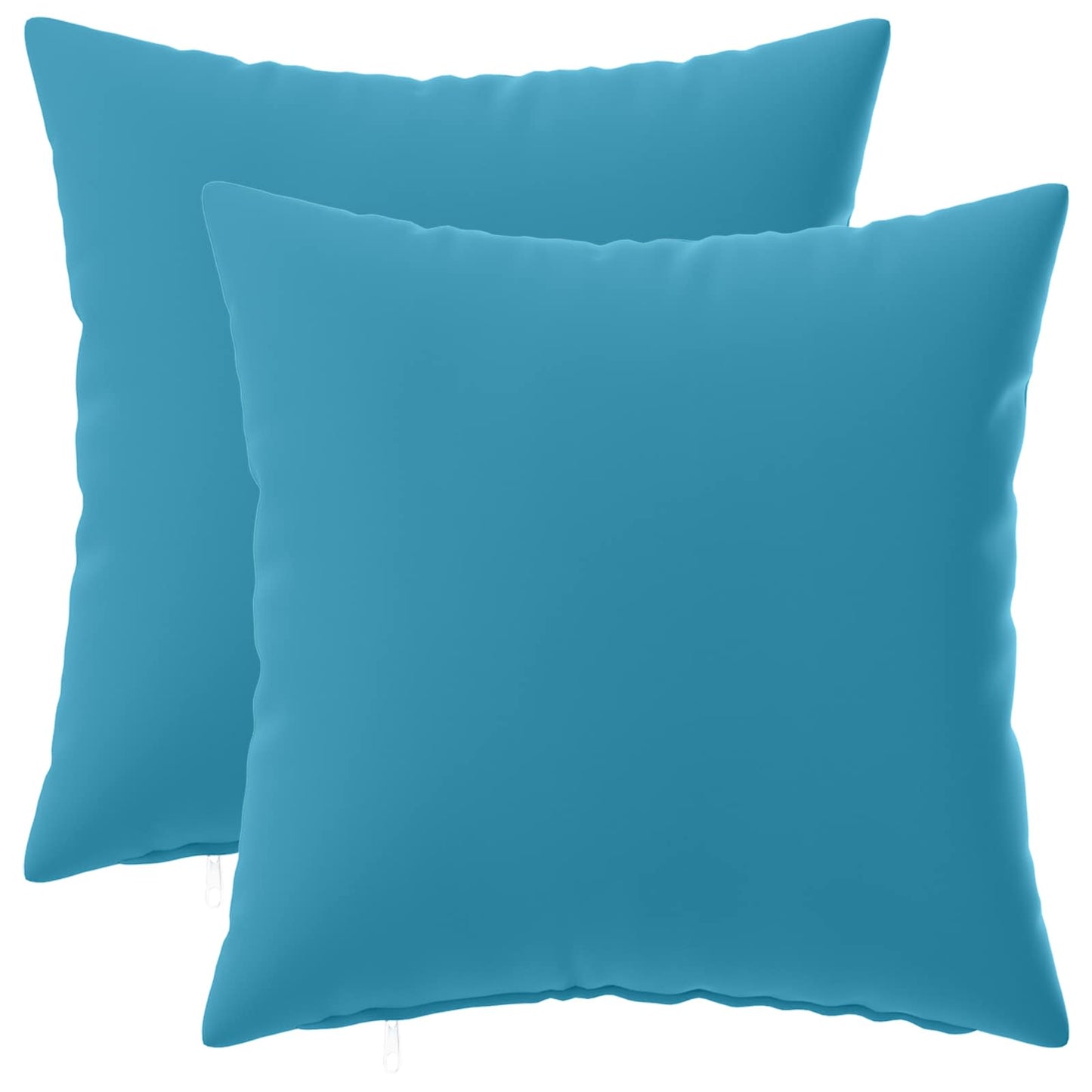 Cushion Cover 2 pcs HEERLEN Light Blue 30 x 30 cm Polyester