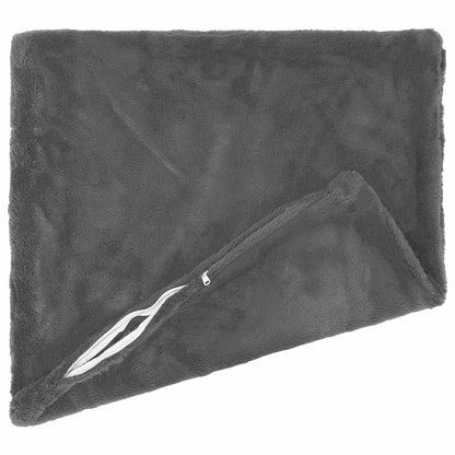 Cushion Cover 6 pcs HEERLEN Dark Grey 30 x 30 cm