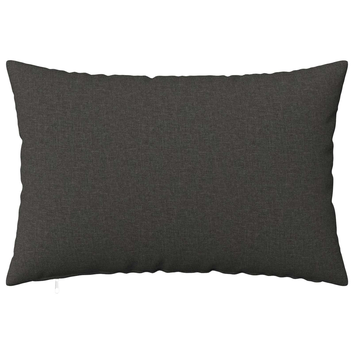 Cushion Cover 2 pcs HEERLEN Dark Grey 30 x 50 cm Fabric
