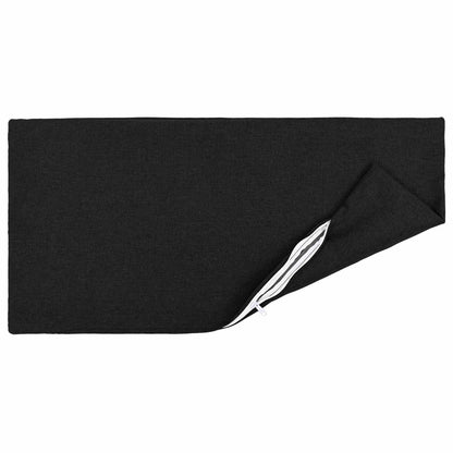 Cushion Cover 2 pcs HEERLEN Black 30 x 50 cm Fabric