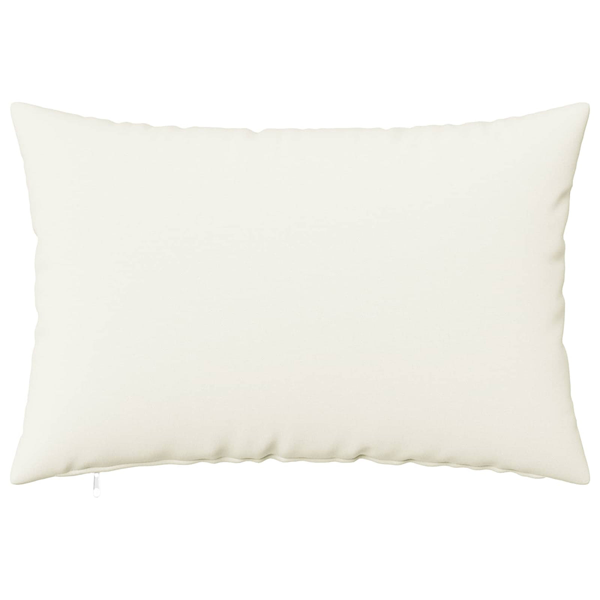 Cushion Cover 2 pcs HEERLEN White 30 x 50 cm Fabric