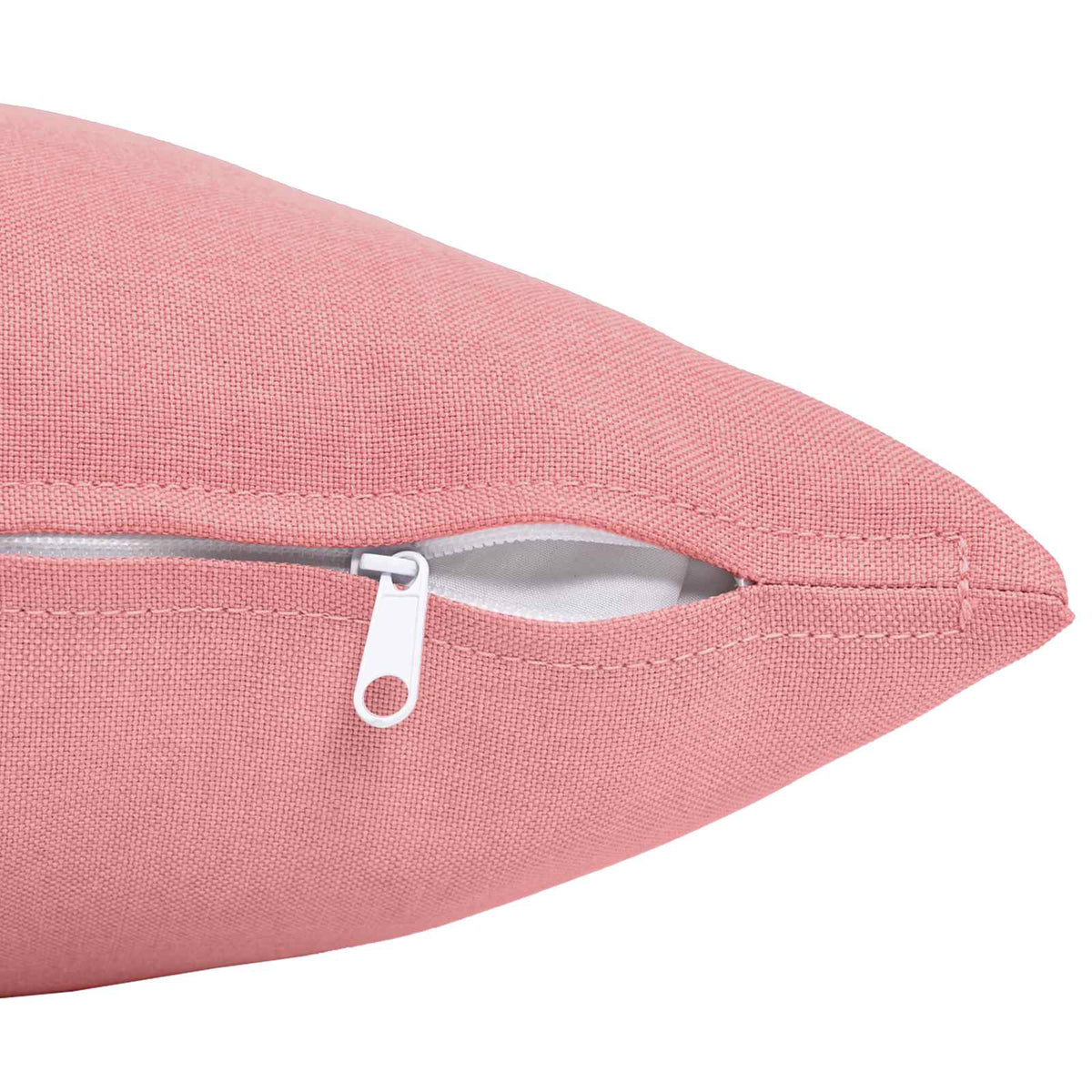 Cushion Cover 2 pcs HEERLEN Pink 30 x 50 cm Fabric