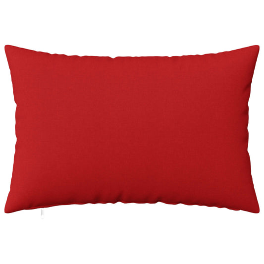 Cushion Cover 2 pcs HEERLEN Red 30 x 50 cm Fabric