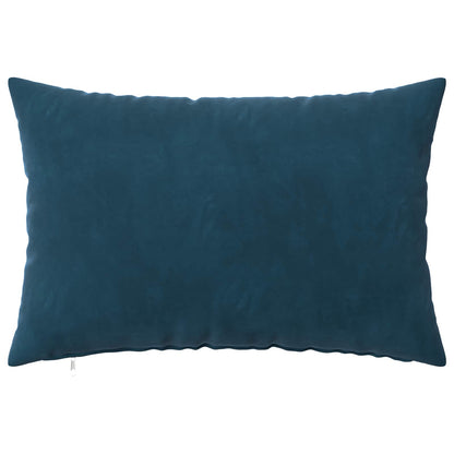 Cushion Cover 6 pcs HEERLEN Blue 30 x 50 cm Velvet