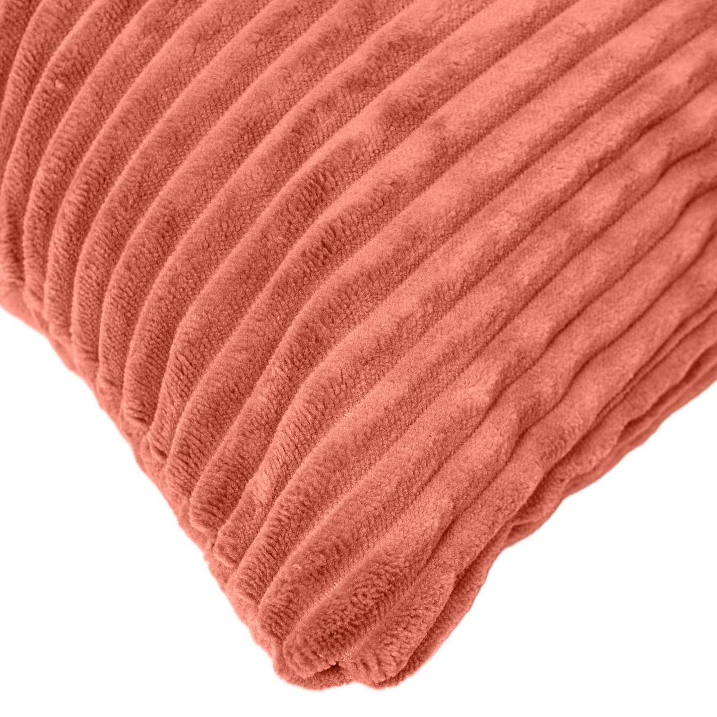 Cushion Cover 6 pcs HEERLEN Red Orange 30 x 50 cm Corduroy