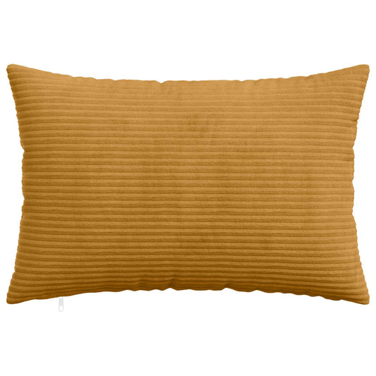 Cushion Cover 6 pcs HEERLEN Yellow 30 x 50 cm Corduroy