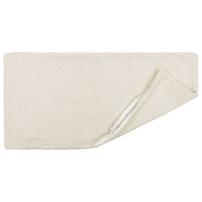 Cushion Cover 6 pcs HEERLEN Cream 30 x 50 cm Bouclé