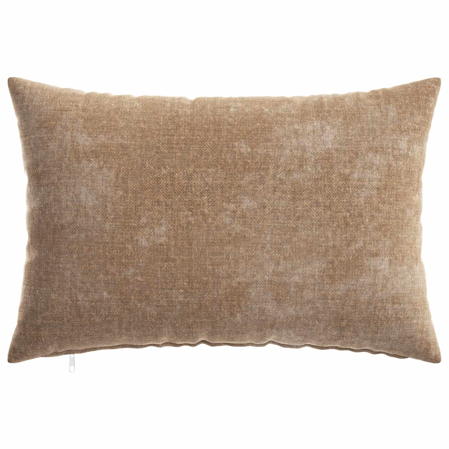 Cushion Cover 6 pcs HEERLEN Brown 30 x 50 cm Chenille Fabric