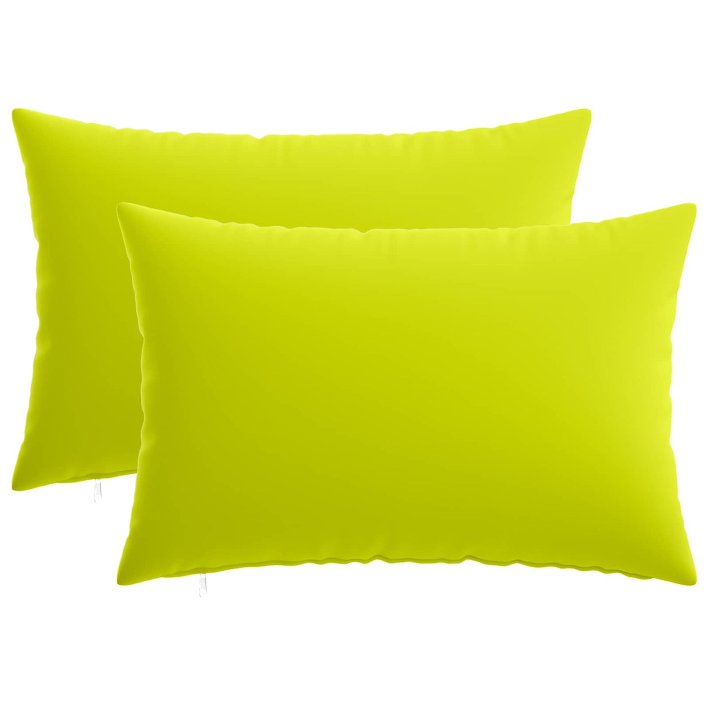 Cushion Cover 2 pcs HEERLEN Bright Green 30 x 50 cm Polyester