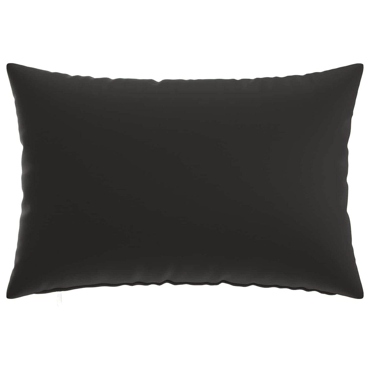 Cushion Cover 2 pcs HEERLEN Black 30 x 50 cm Polyester