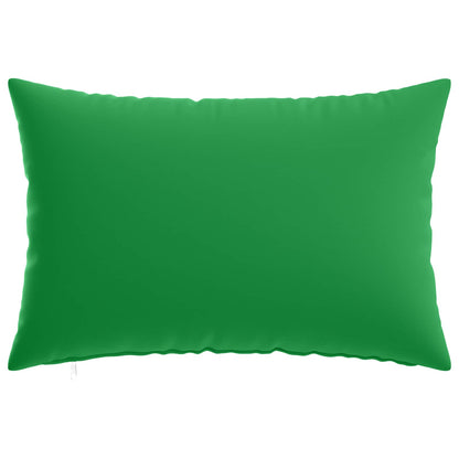 Cushion Cover 2 pcs HEERLEN Green 30 x 50 cm Polyester