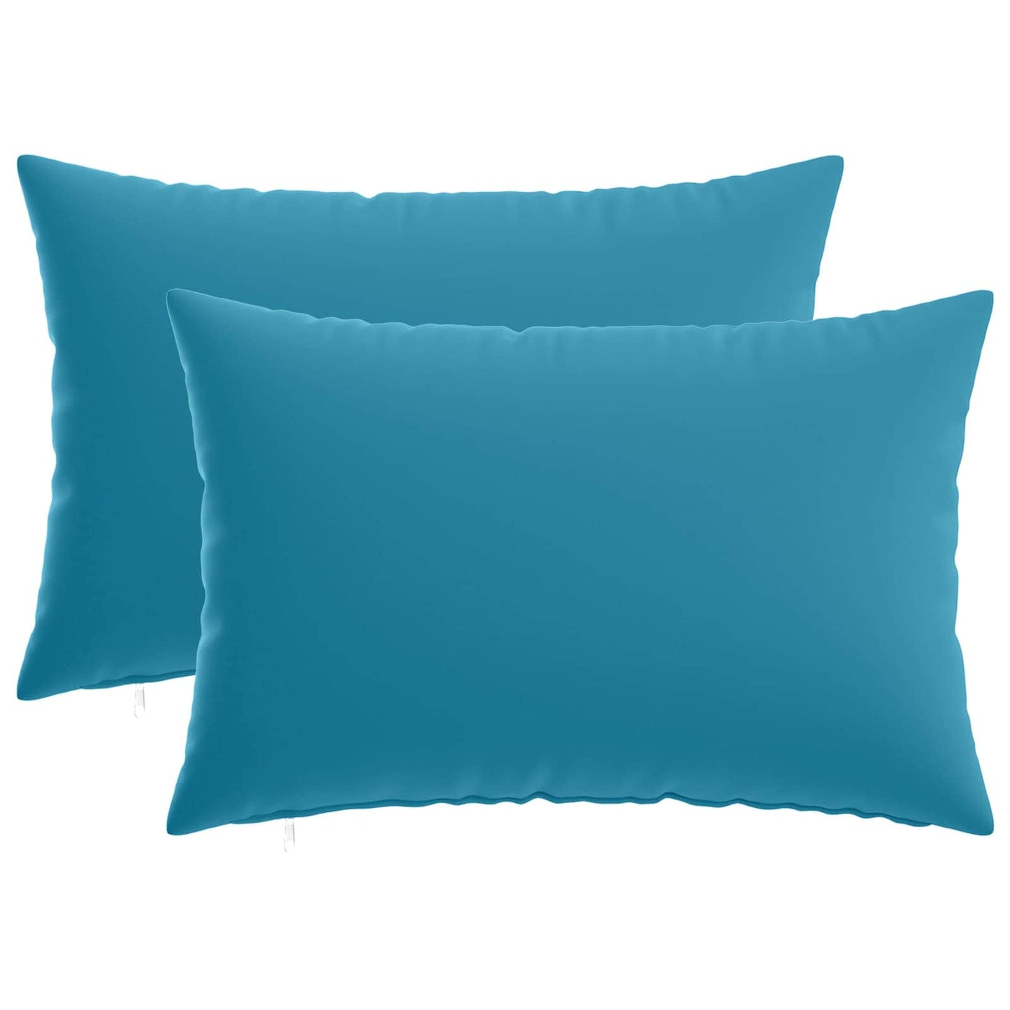 Cushion Cover 2 pcs HEERLEN Light Blue 30 x 50 cm Polyester