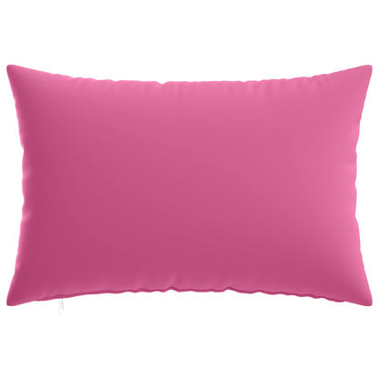 Cushion Cover 2 pcs HEERLEN Pink 30 x 50 cm Polyester
