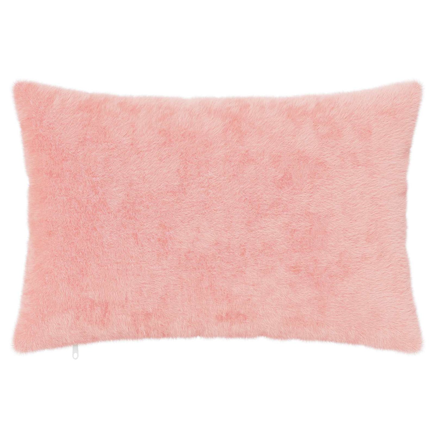 Cushion Cover 6 pcs HEERLEN Pink 30 x 50 cm Faux Rabbit Fur