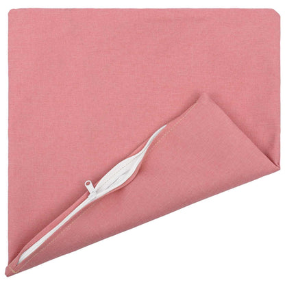 Cushion Cover 6 pcs HEERLEN Pink 35 x 35 cm Fabric