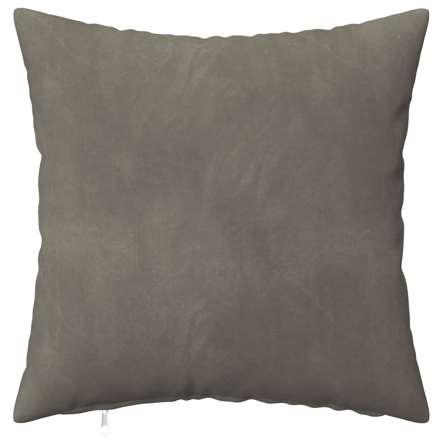 Cushion Cover 6 pcs HEERLEN Light Grey 35 x 35 cm Velvet