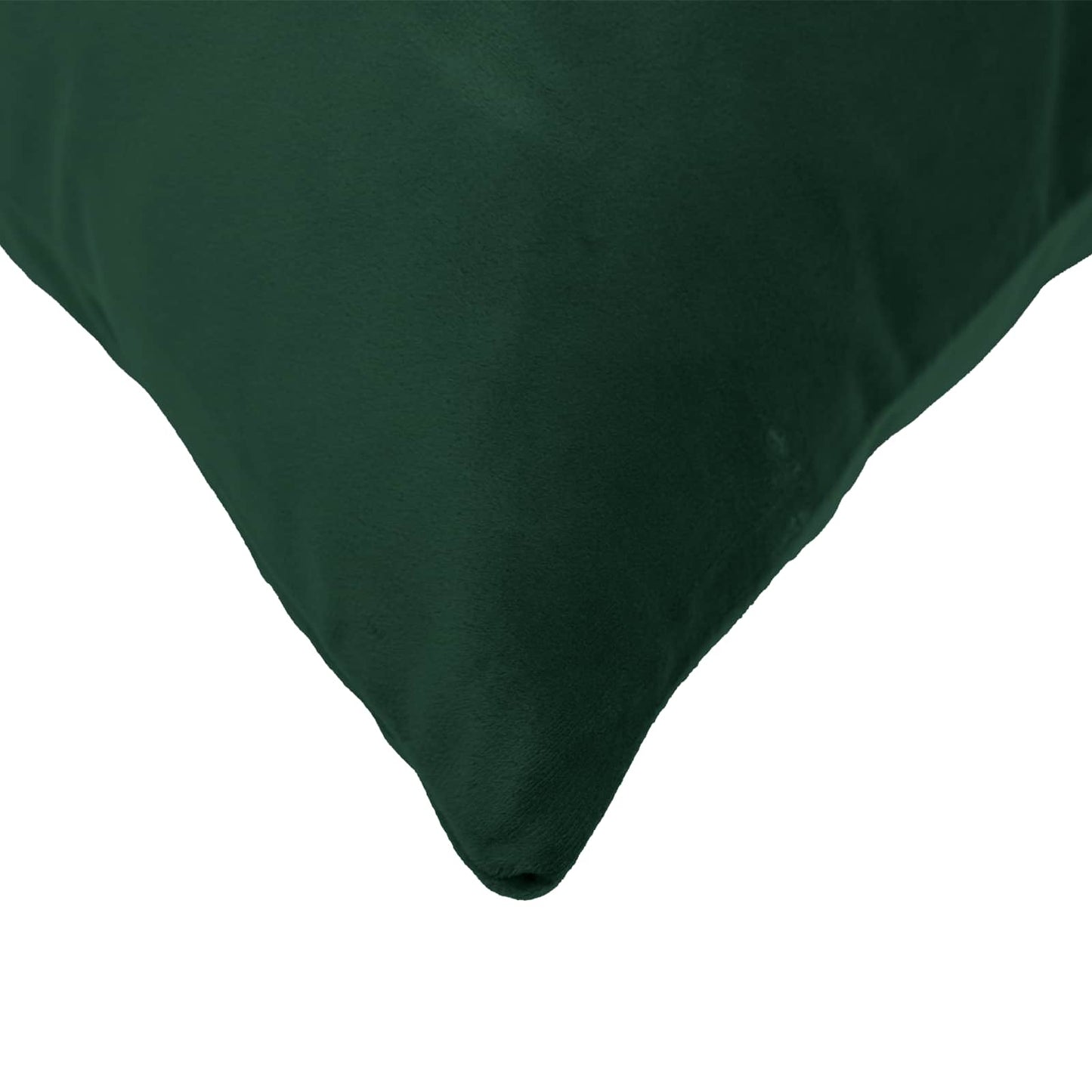 Cushion Cover 2 pcs HEERLEN Dark Green 35 x 35 cm Velvet