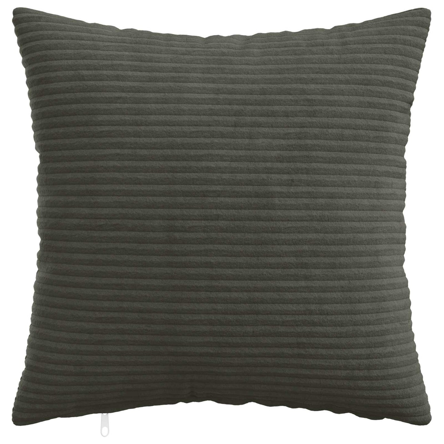 Cushion Cover 2 pcs HEERLEN Anthracite 35 x 35 cm Corduroy