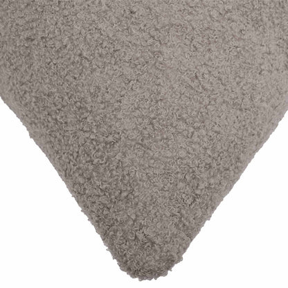 Cushion Cover 6 pcs HEERLEN Light Grey 35 x 35 cm Bouclé