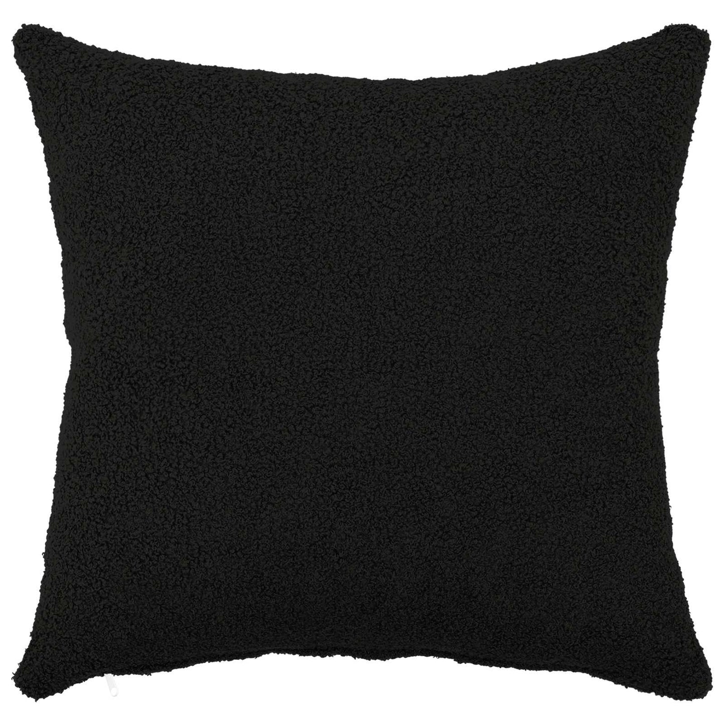 Cushion Cover 6 pcs HEERLEN Black 35 x 35 cm Bouclé