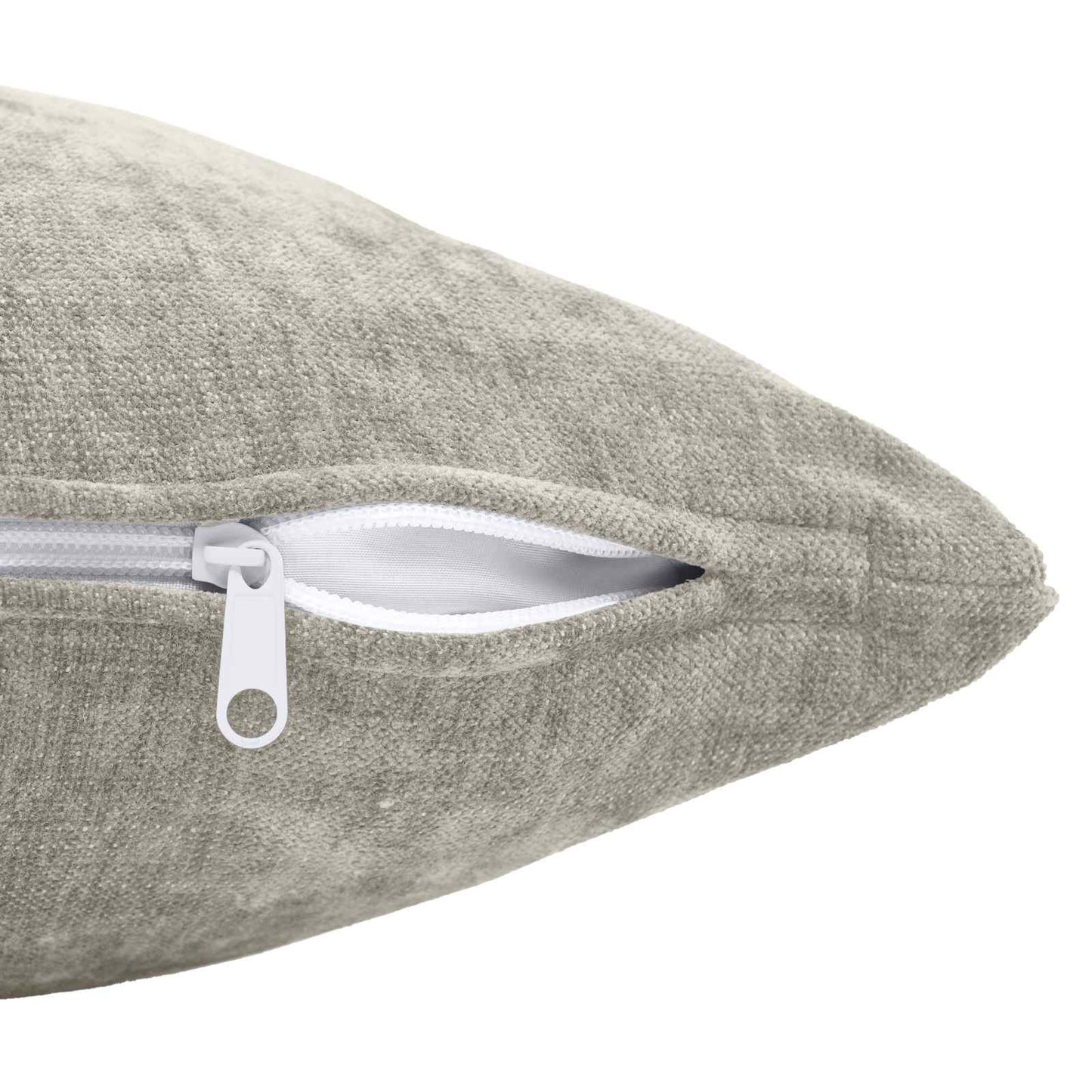 Cushion Cover 6 pcs HEERLEN Light Grey 35 x 35 cm
