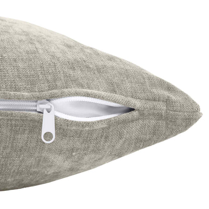 Cushion Cover 6 pcs HEERLEN Light Grey 35 x 35 cm
