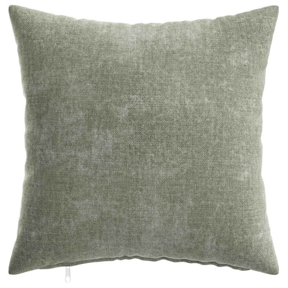 Cushion Cover 2 pcs HEERLEN Green 35 x 35 cm Chenille Fabric