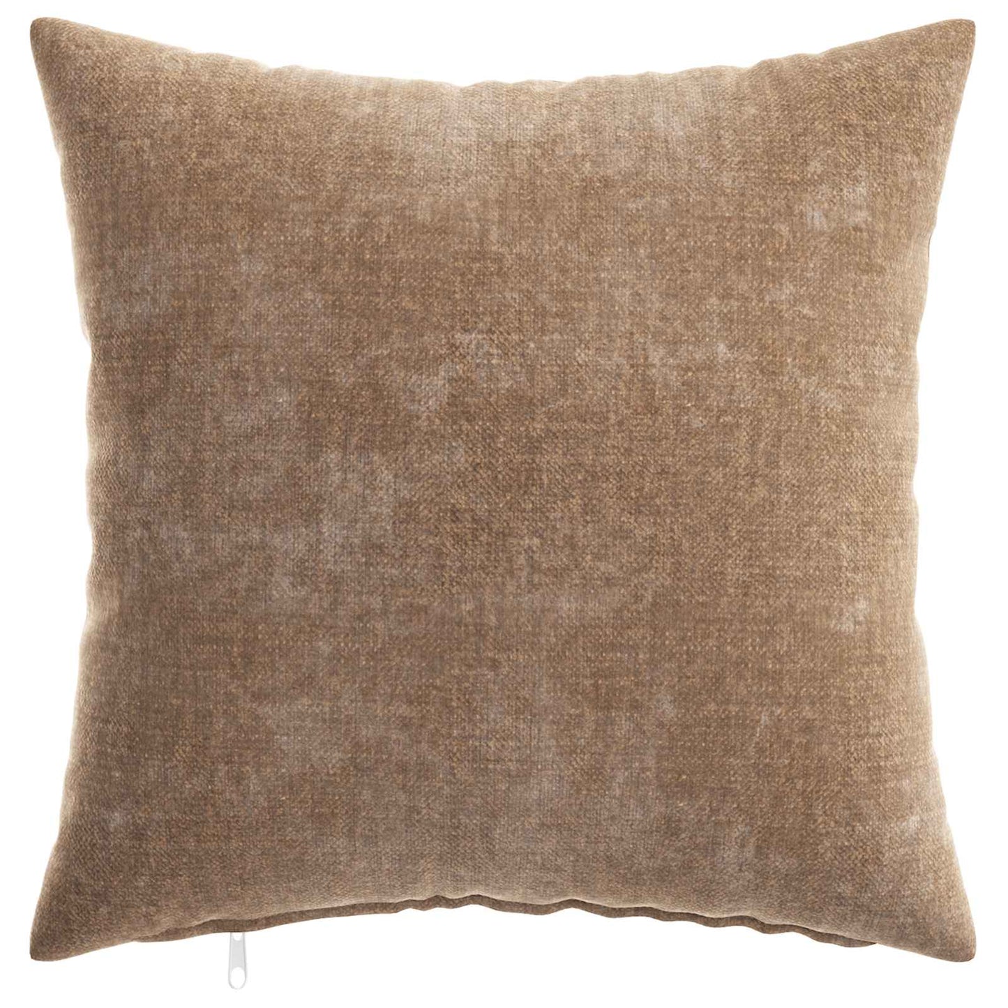 Cushion Cover 6 pcs HEERLEN Brown 35 x 35 cm Chenille Fabric