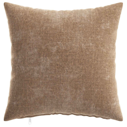 Cushion Cover 6 pcs HEERLEN Brown 35 x 35 cm Chenille Fabric