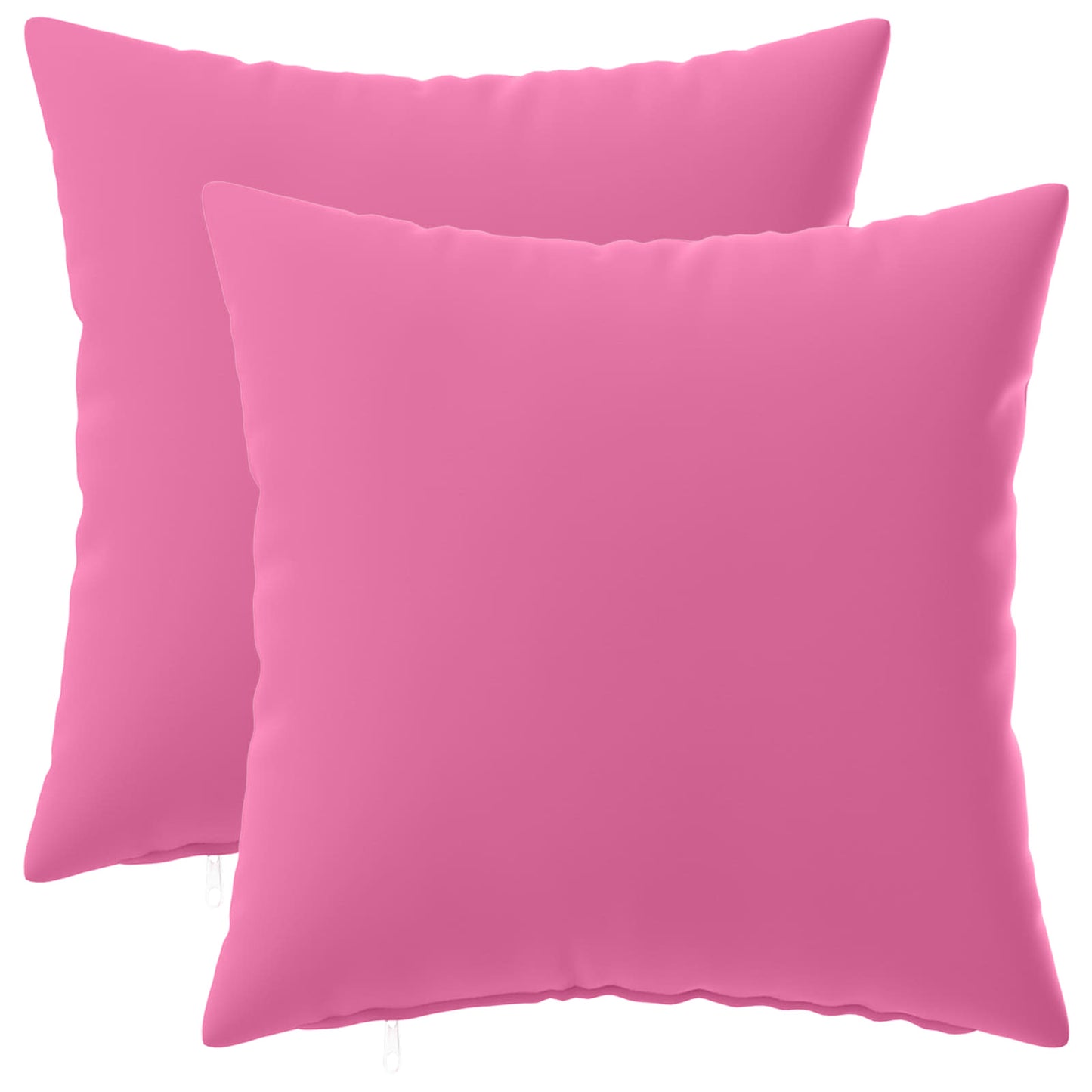 Cushion Cover 2 pcs HEERLEN Pink 35 x 35 cm Polyester