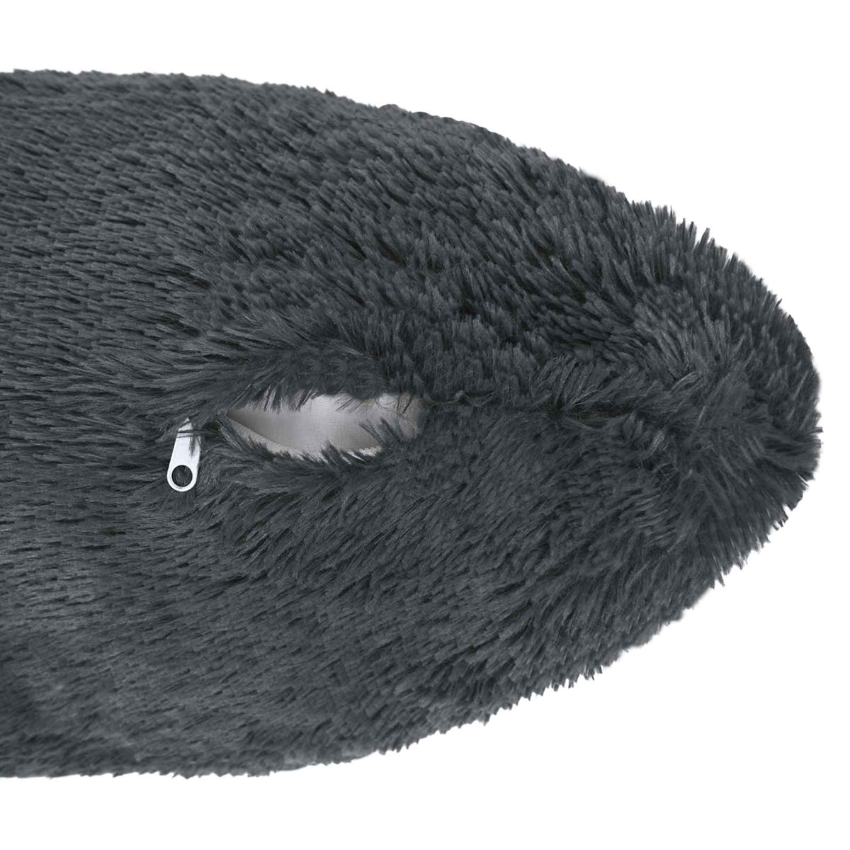 Cushion Cover 6 pcs HEERLEN Anthracite 35 x 35 cm PV Fleece