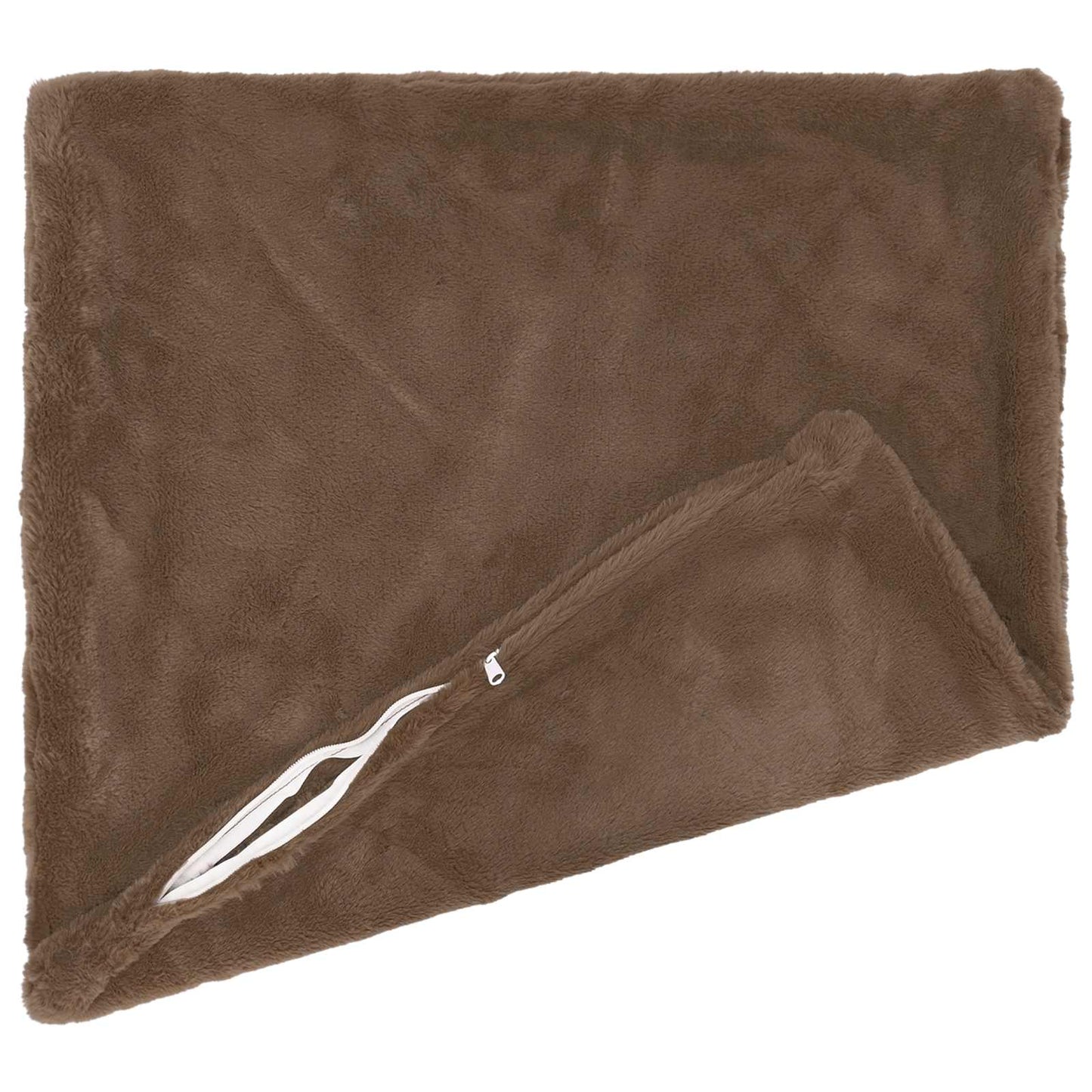Cushion Cover 6 pcs HEERLEN Light Brown 35 x 35 cm