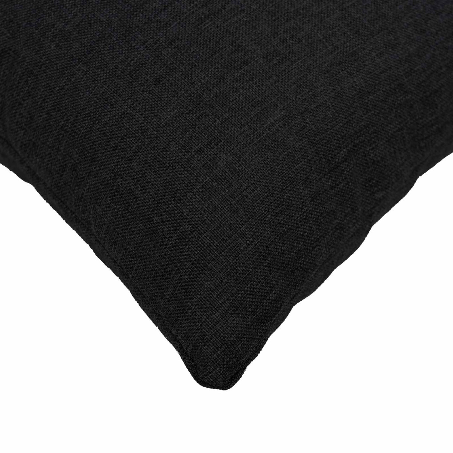 Cushion Cover 12 pcs HEERLEN Black 40 x 40 cm Fabric