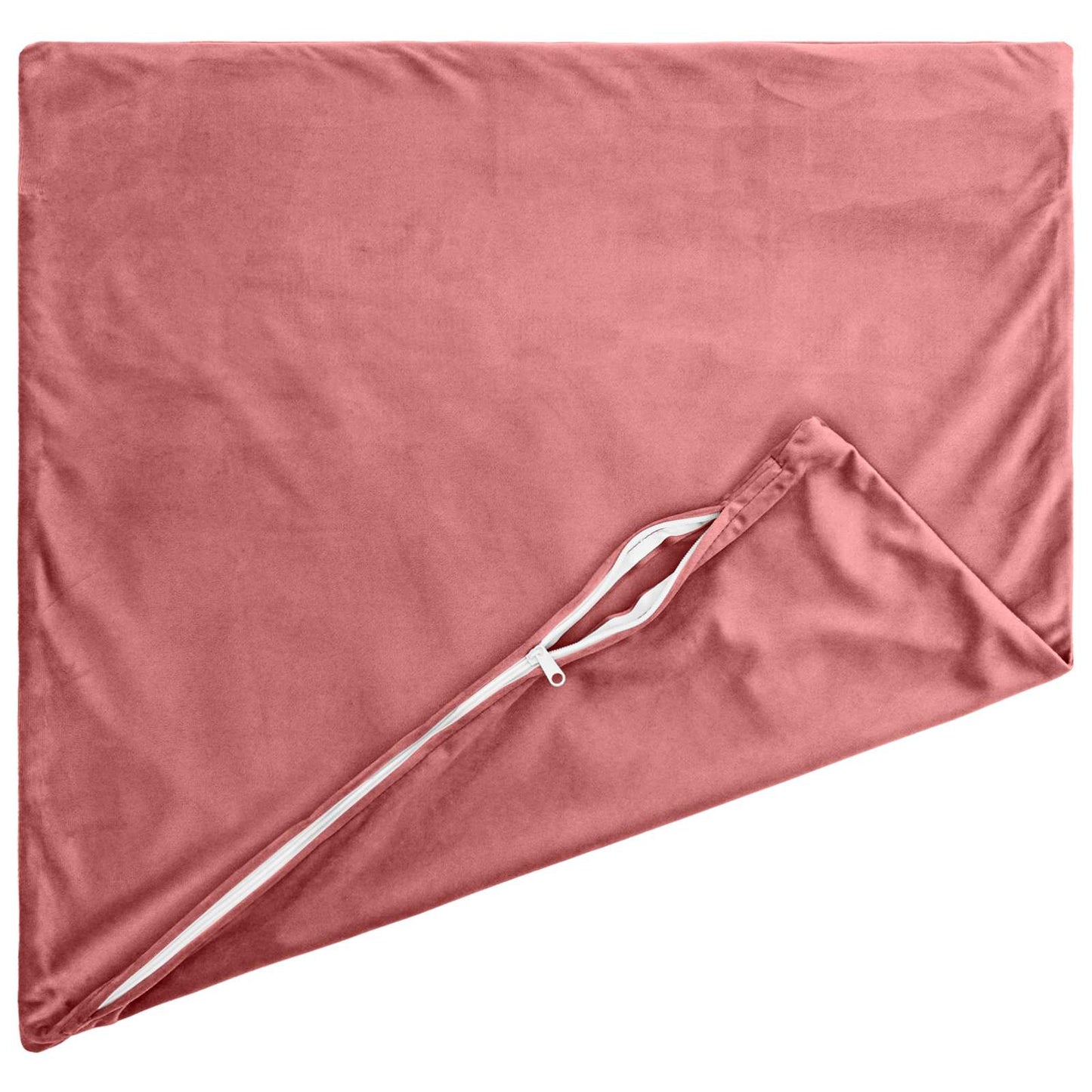 Cushion Cover 6 pcs HEERLEN Pink 40 x 40 cm Velvet
