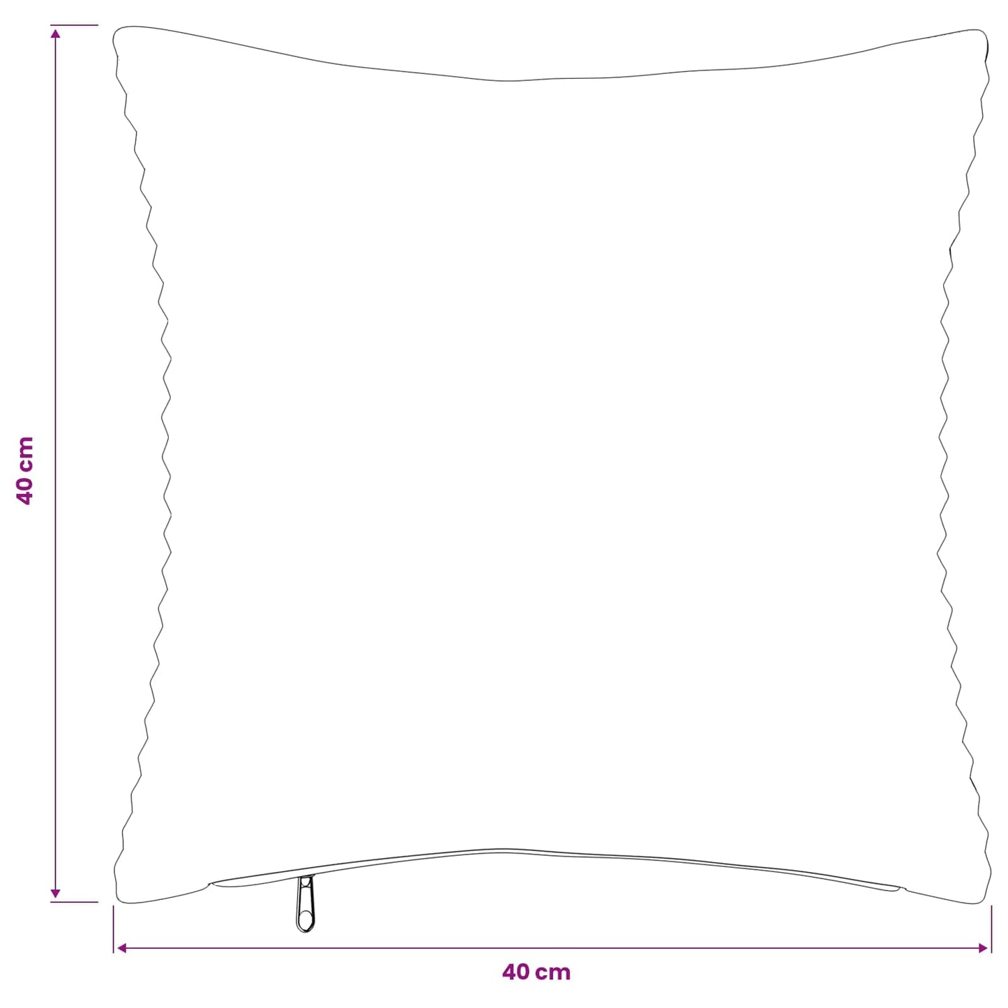 Cushion Cover 12 pcs HEERLEN Red Orange 40 x 40 cm Corduroy