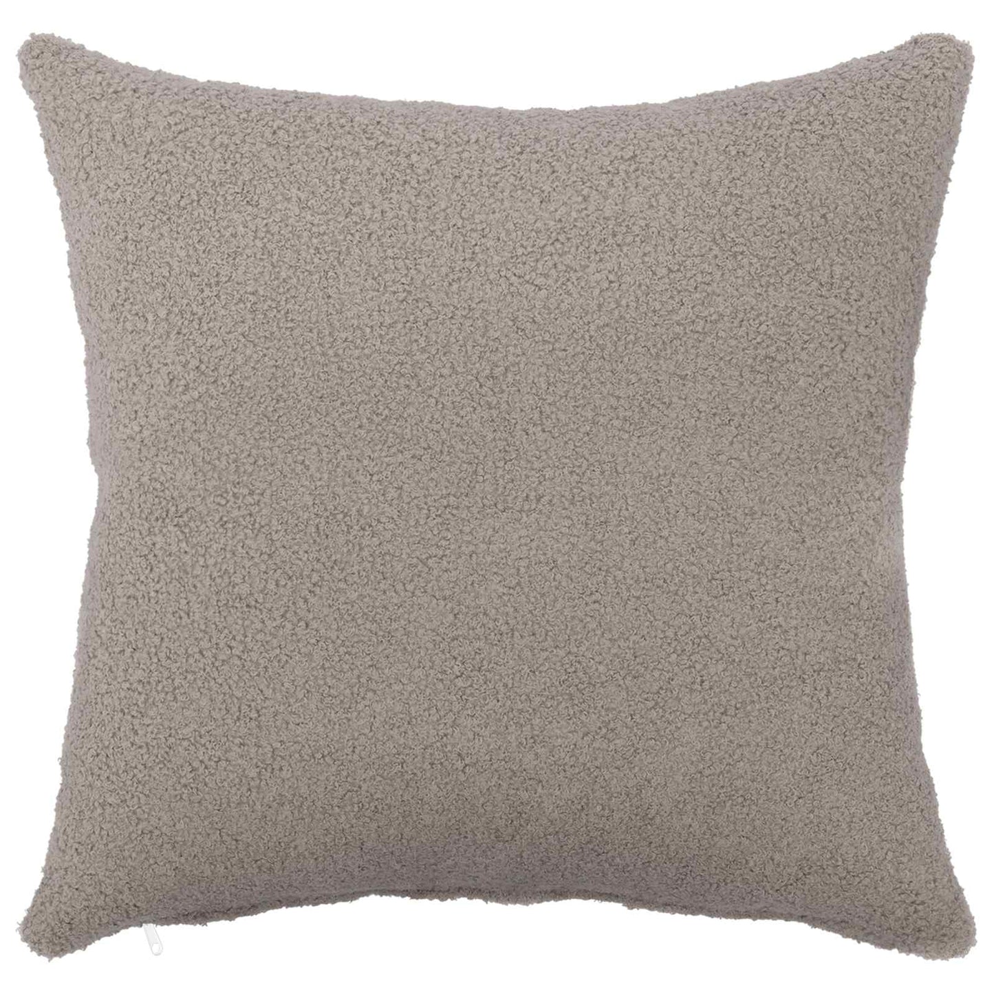 Cushion Cover 2 pcs HEERLEN Light Grey 40 x 40 cm Bouclé