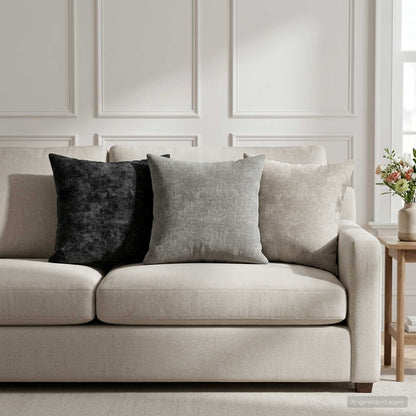 Cushion Cover 6 pcs HEERLEN Light Grey 40 x 40 cm