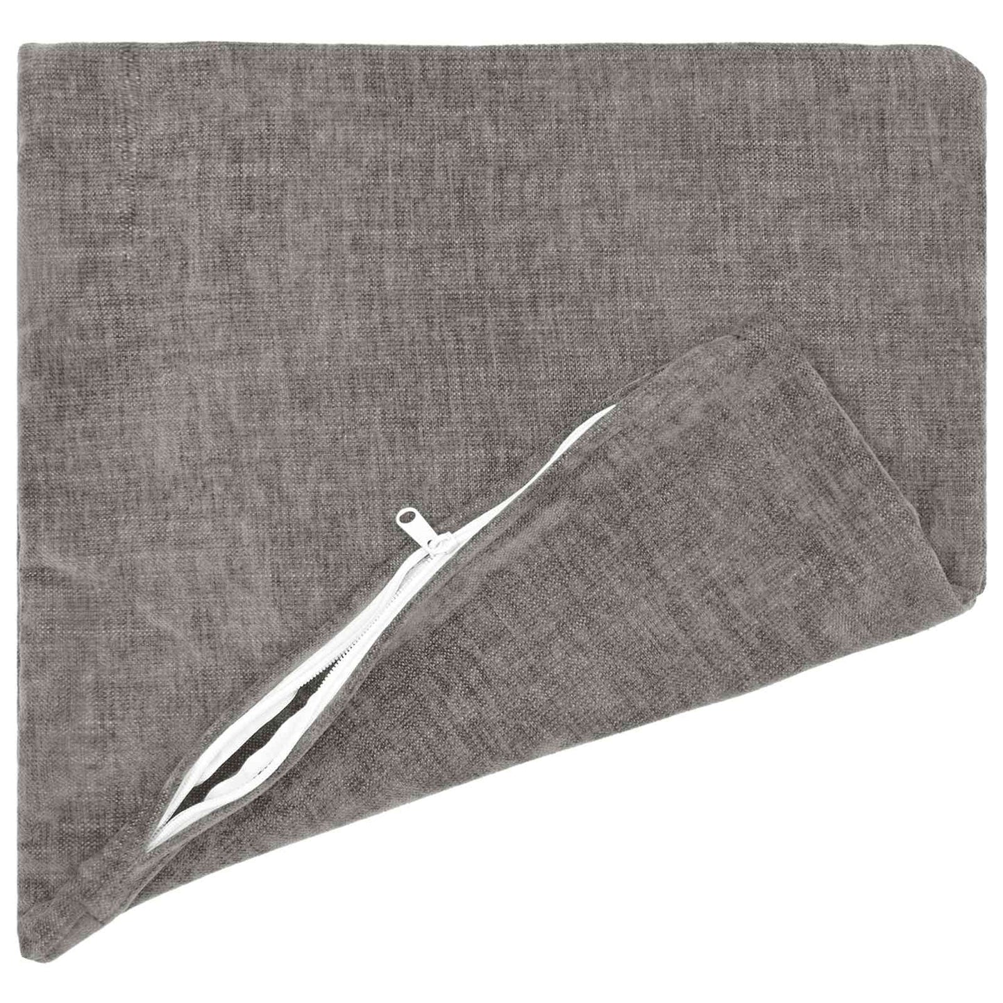 Cushion Cover 2 pcs HEERLEN Dark Grey 40 x 40 cm