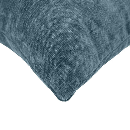 Cushion Cover 6 pcs HEERLEN Blue 40 x 40 cm Chenille Fabric
