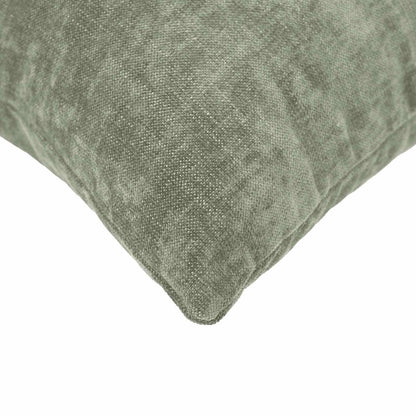 Cushion Cover 2 pcs HEERLEN Green 40 x 40 cm Chenille Fabric