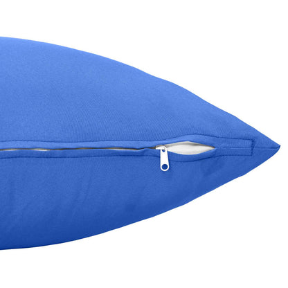 Cushion Cover 6 pcs HEERLEN Royal Blue 40 x 40 cm Polyester