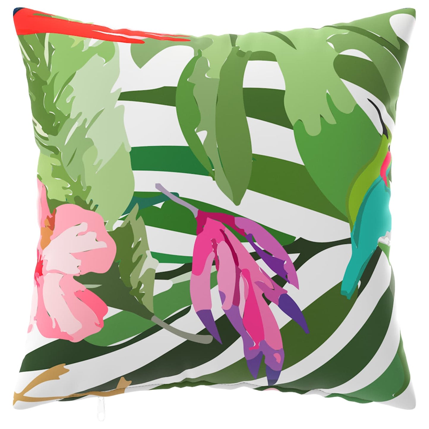 Cushion Cover 6 pcs HEERLEN Multicolour 40 x 40 cm Polyester