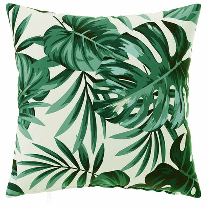 Cushion Cover 6 pcs HEERLEN Leaf Pattern 40 x 40 cm Polyester