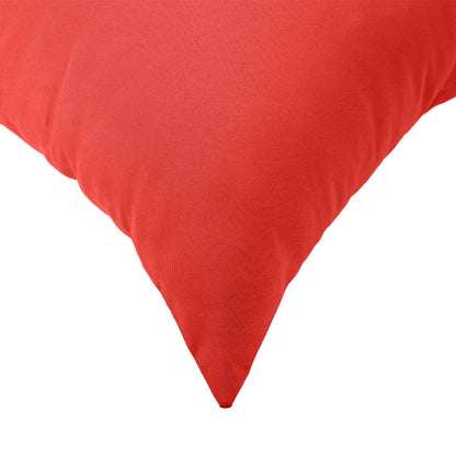 Cushion Cover 2 pcs HEERLEN Red 40 x 40 cm Polyester